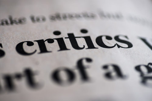 Handling Criticism