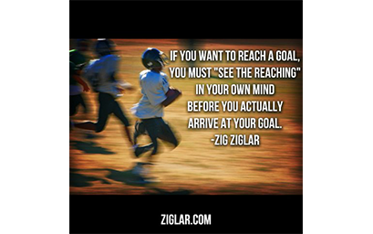 If You Want to Reach a Goal