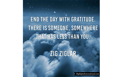 Gratitude