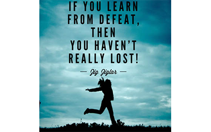 Learn from Defeat