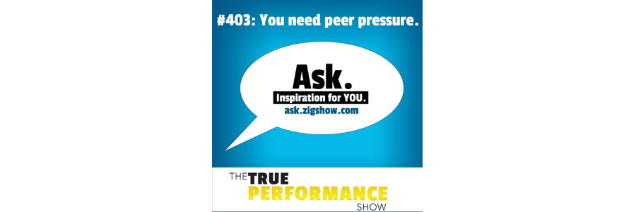 Show #403: You need peer pressure