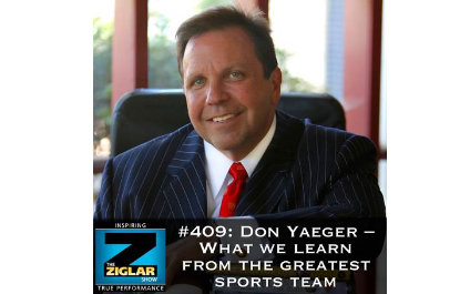 Show #409: Don Yaeger – What we learn from the greatest sports teams