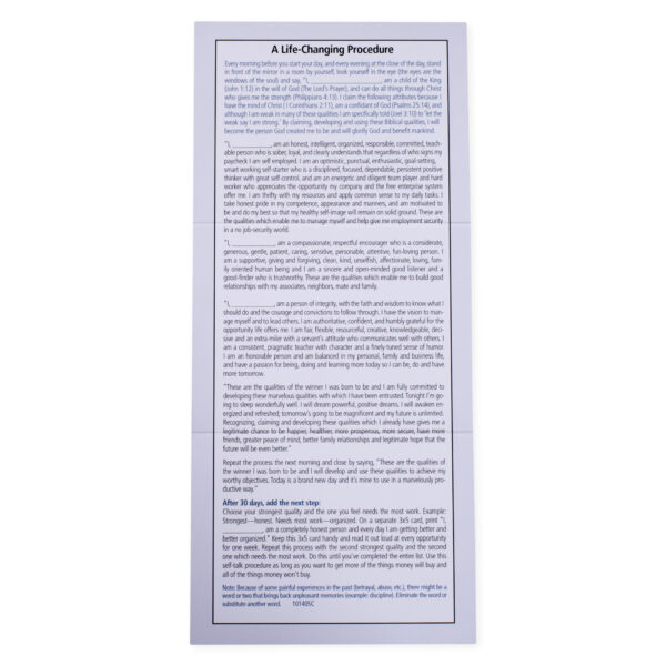 PREORDER: Self Talk Card - Image 2